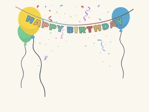 Happy Birthday