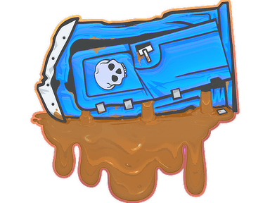 Sticker Slab | Poo Cocktail Supreme (Lenticular)