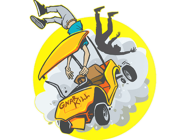 Sticker Slab | Golf Cart