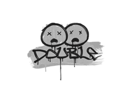 Sealed Graffiti | Double (Shark White)