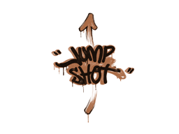 Sealed Graffiti | Jump Shot (Tiger Orange)
