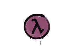 Sealed Graffiti | Lambda (Princess Pink)