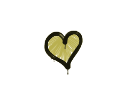 Sealed Graffiti | Heart (Tracer Yellow)
