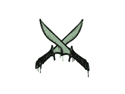 Sealed Graffiti | X-Knives (Cash Green)