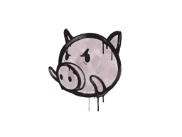 Sealed Graffiti | Piggles (War Pig Pink)