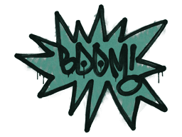 Sealed Graffiti | BOOM (Frog Green)