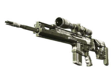 SCAR-20 | Arctic Camo Panels (Well-Worn)