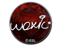 Sticker Slab | woxic (Foil) | Katowice 2019