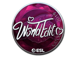 Sticker Slab | WorldEdit (Foil) | Katowice 2019