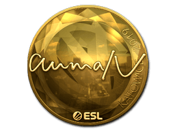 Sticker Slab | aumaN (Gold) | Katowice 2019