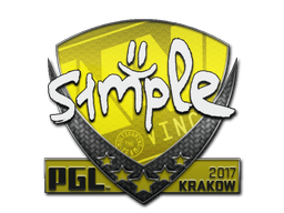 Sticker Slab | s1mple | Krakow 2017