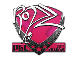 Sticker Slab | ropz | Krakow 2017