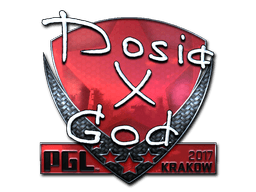 Sticker Slab | Dosia (Foil) | Krakow 2017