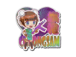 Sticker Slab | Cheongsam (Holo)