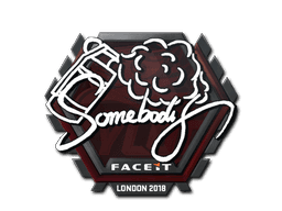 Sticker Slab | somebody | London 2018
