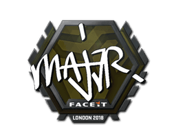 Sticker Slab | MAJ3R | London 2018
