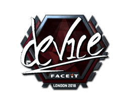Sticker Slab | device (Foil) | London 2018