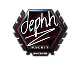 Sticker Slab | dephh (Foil) | London 2018