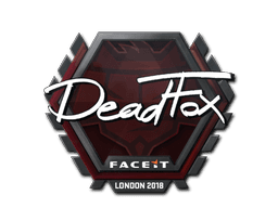 Sticker Slab | DeadFox | London 2018