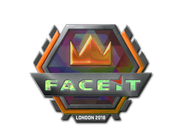 Sticker Slab | FACEIT (Holo) | London 2018