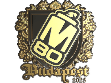 Sticker Slab | M80 (Gold) | Budapest 2025