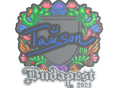 Sticker Slab | Tauson (Embroidered) | Budapest 2025