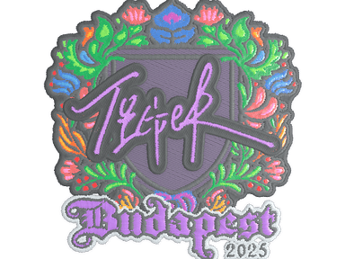 Sticker Slab | Tiger (Embroidered) | Budapest 2025