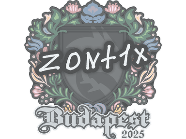 Sticker Slab | zont1x | Budapest 2025