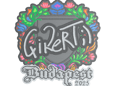 Sticker Slab | qikert (Embroidered) | Budapest 2025