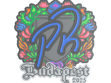 Sticker Slab | PR (Embroidered) | Budapest 2025