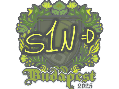 Sticker Slab | s1n | Budapest 2025