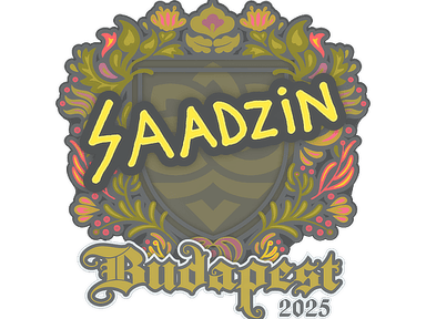Sticker Slab | saadzin | Budapest 2025