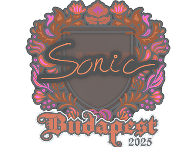 Sticker Slab | Sonic | Budapest 2025