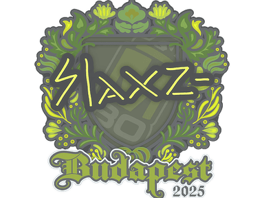 Sticker Slab | slaxz- | Budapest 2025