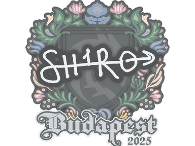 Sticker Slab | sh1ro | Budapest 2025