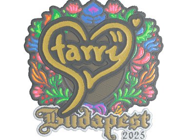 Sticker Slab | Starry (Embroidered) | Budapest 2025