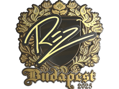 Sticker Slab | REZ (Gold) | Budapest 2025