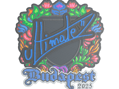 Sticker Slab | ultimate (Embroidered) | Budapest 2025