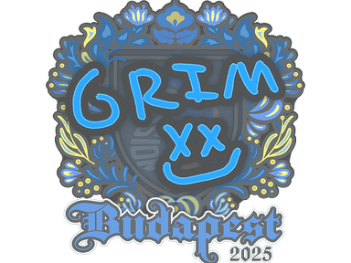 Sticker Slab | Grim | Budapest 2025