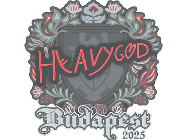 Sticker Slab | Heavygod | Budapest 2025
