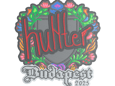 Sticker Slab | huNter- (Embroidered) | Budapest 2025