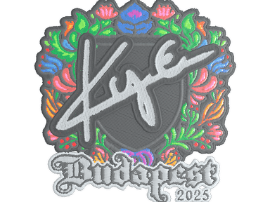 Sticker Slab | kye (Embroidered) | Budapest 2025