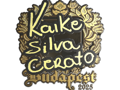 Sticker Slab | KSCERATO (Gold) | Budapest 2025