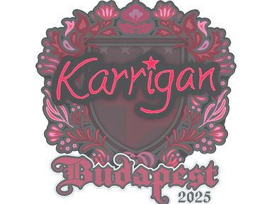 Sticker Slab | karrigan | Budapest 2025