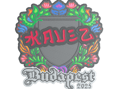 Sticker Slab | kauez (Embroidered) | Budapest 2025