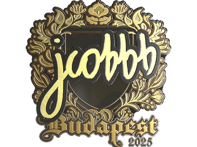 Sticker Slab | jcobbb (Gold) | Budapest 2025