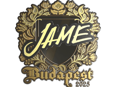 Sticker Slab | Jame (Gold) | Budapest 2025