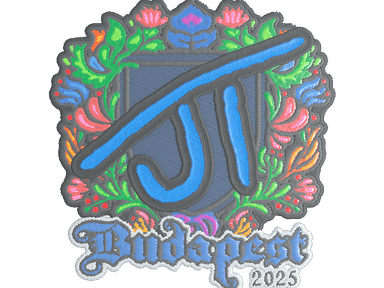 Sticker Slab | JT (Embroidered) | Budapest 2025