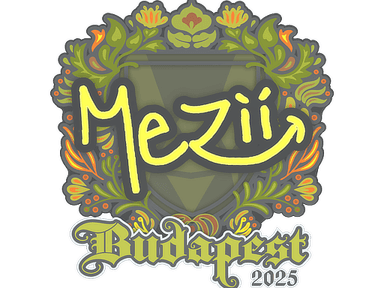 Sticker Slab | mezii | Budapest 2025
