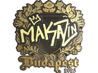 Sticker Slab | Maka (Gold) | Budapest 2025